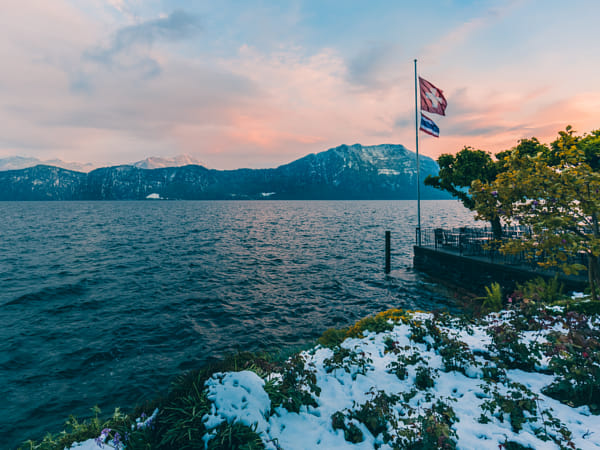 Sunset at Lakeside Thai Restaurant by Reggie Bu | 500px