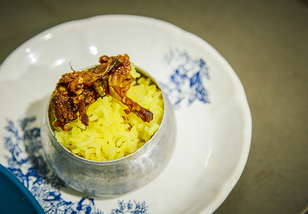 Yellow Rice and Fried Brinjal Moju by Son of the Morning Light on 500px.com