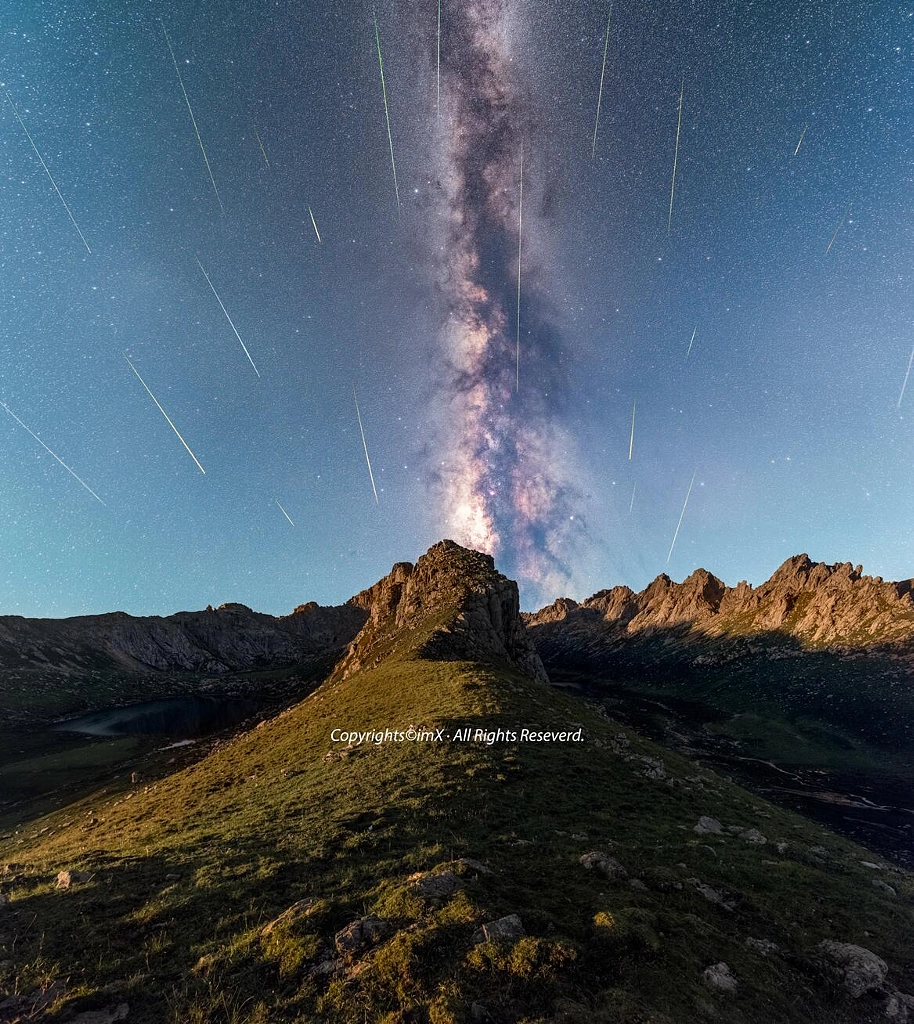 Perseids meteor shower by plus86 on 500px.com