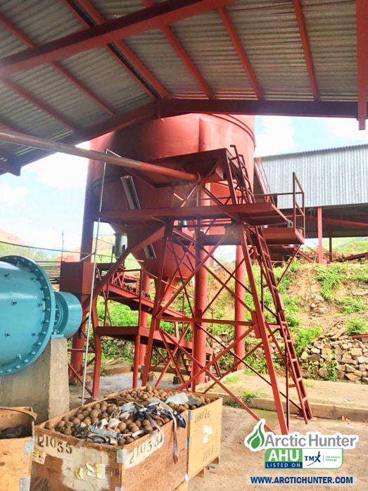 The Ball Mill has been fully refurbished and stainless steel bal
