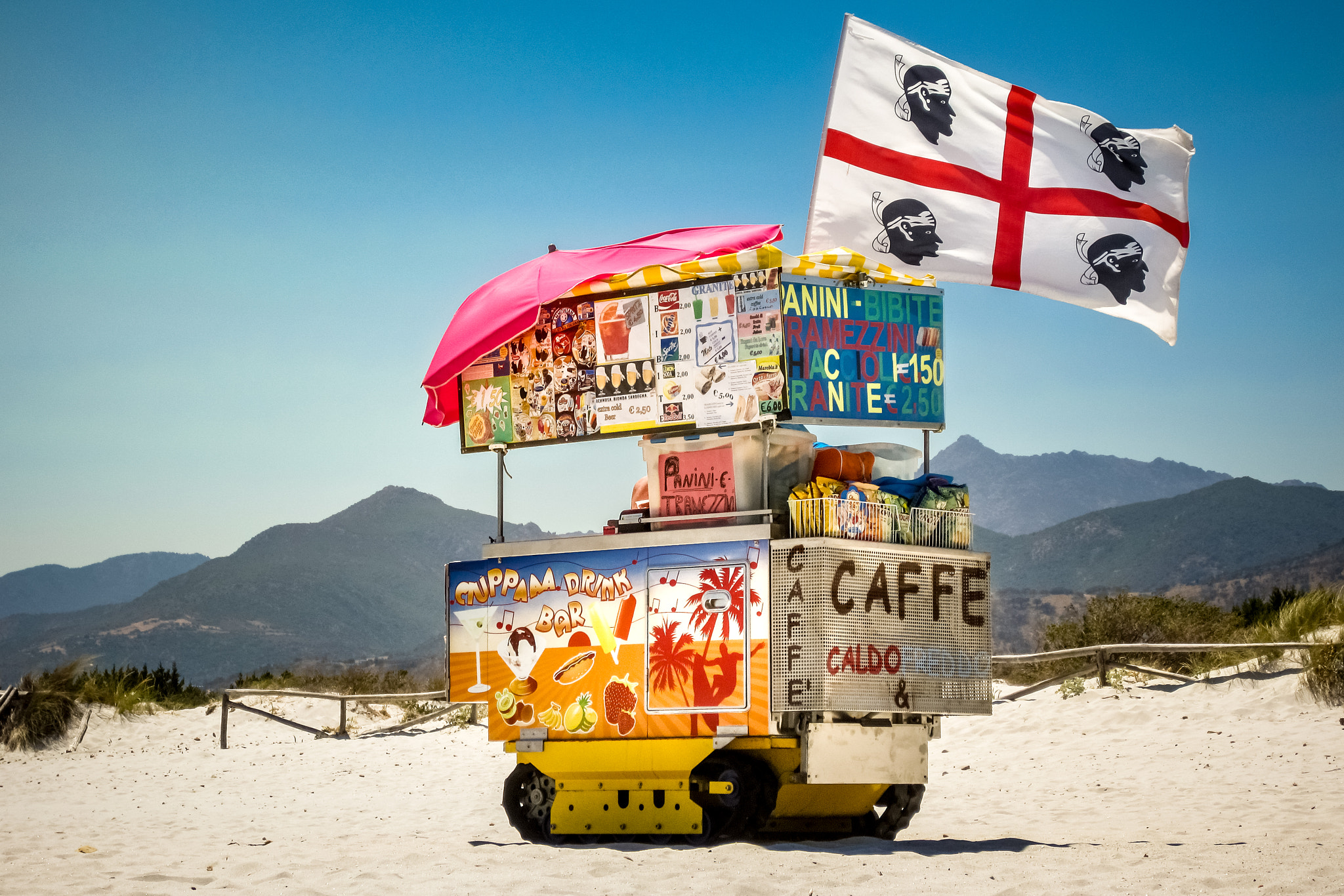 Service at the Beach