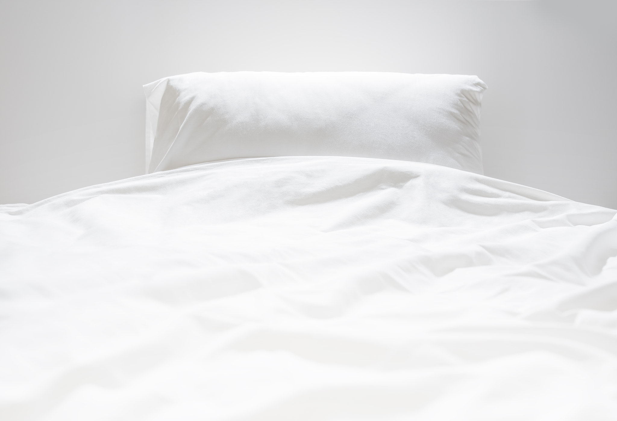 White fresh linen nobody