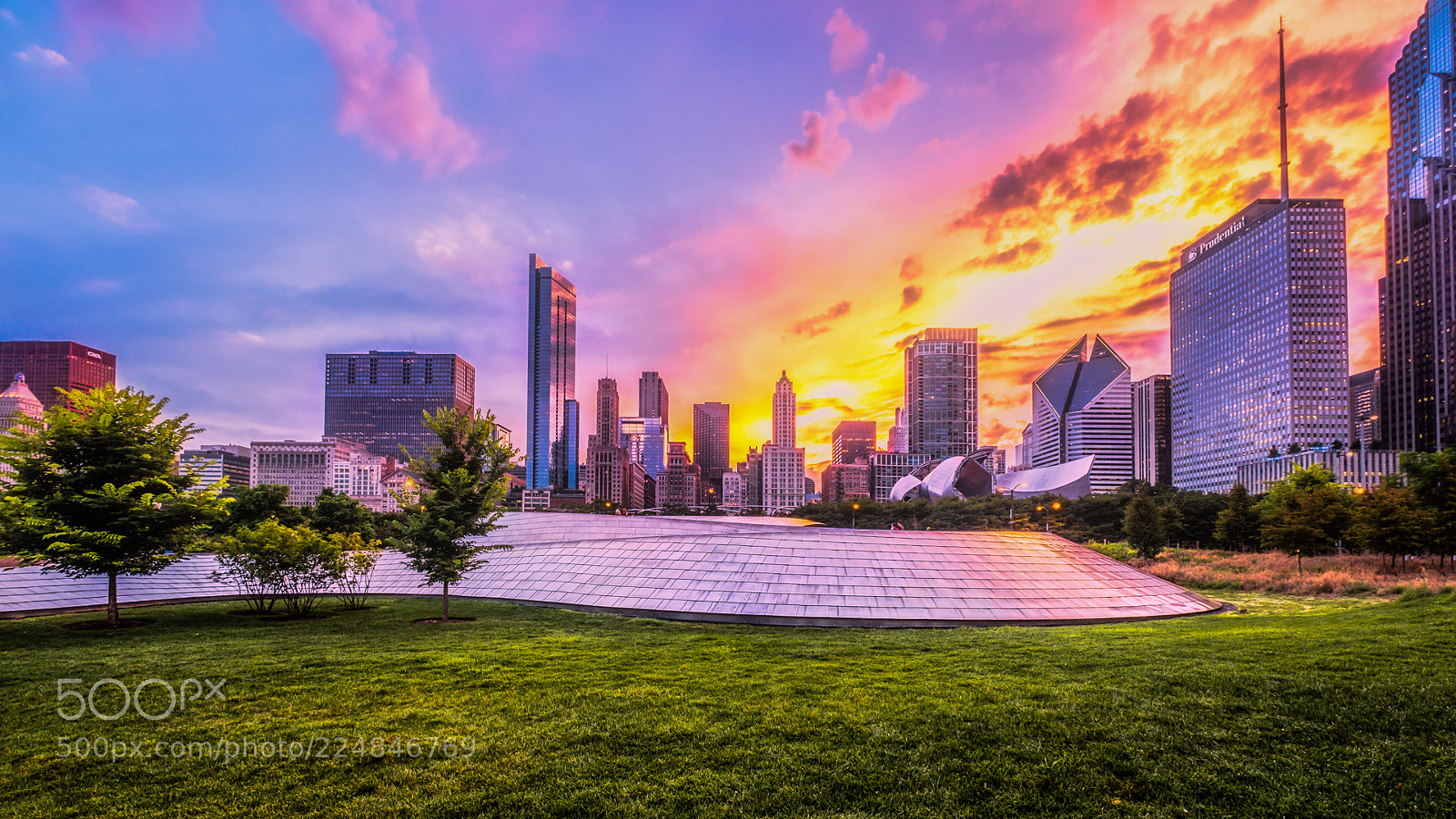 Fujifilm X-Pro2 sample photo. Millennium park - chicago photography