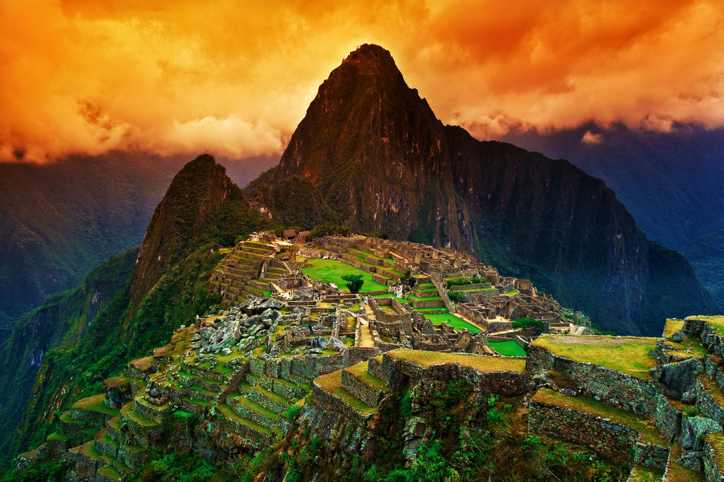 Machu Picchu sunset by 赵望醒  on 500px.com