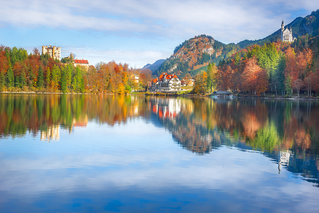 District of Hohenschwangau and its castles by Daniela Temneanu on 500px.com