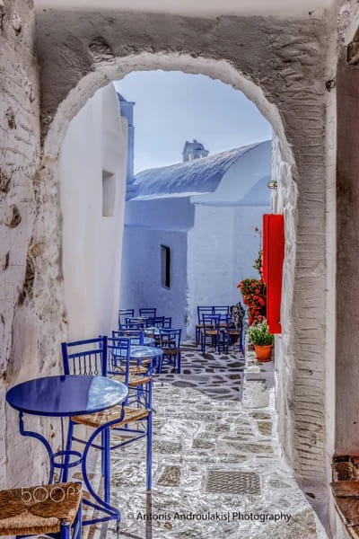 Amorgos Town  streets by Antonis Androulakis on 500px.com