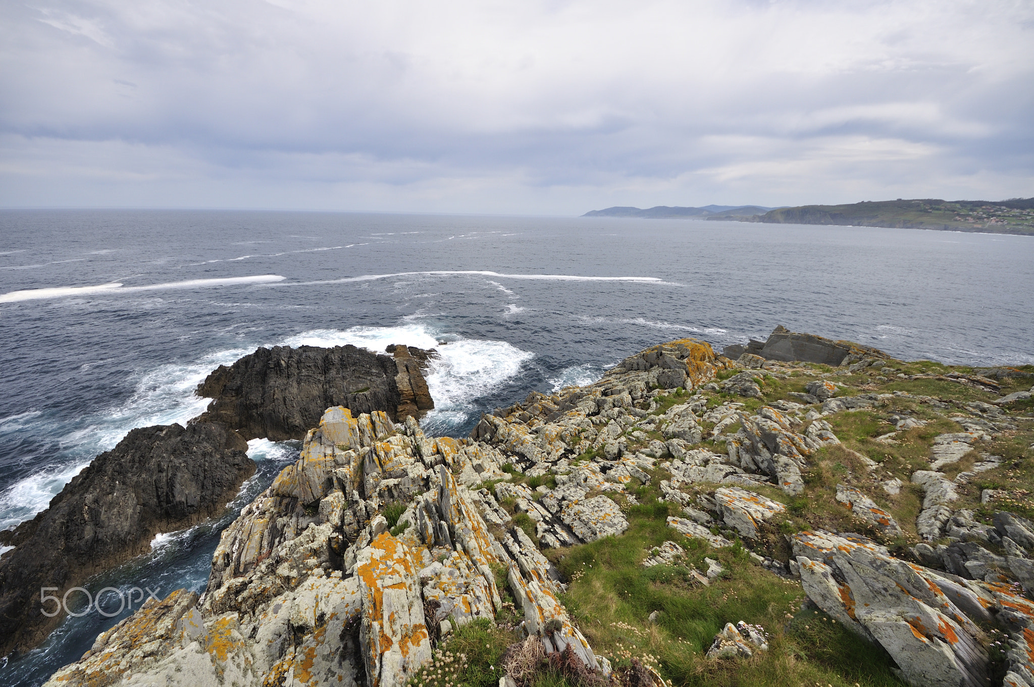 Coast of death in valdovi galicia