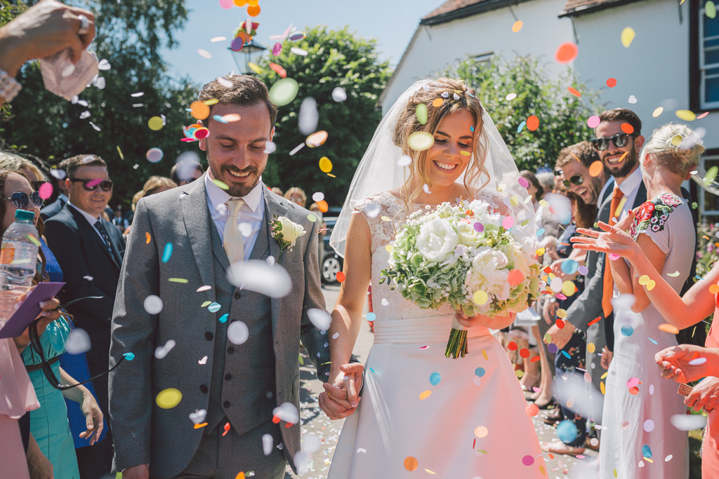 Joe and Gillian - Confetti by Robbie Khan on 500px.com