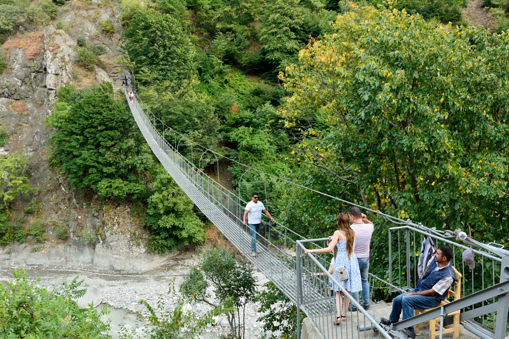 Suspension footbridge near Lahic, Azerbaijan by Alizada Studios on 500px.com