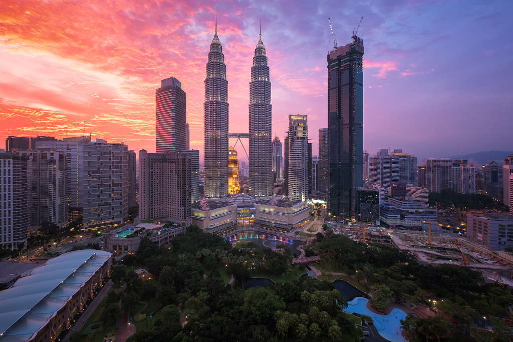 Kuala Lumpur, Malaysia skyline by KH Photo on 500px.com