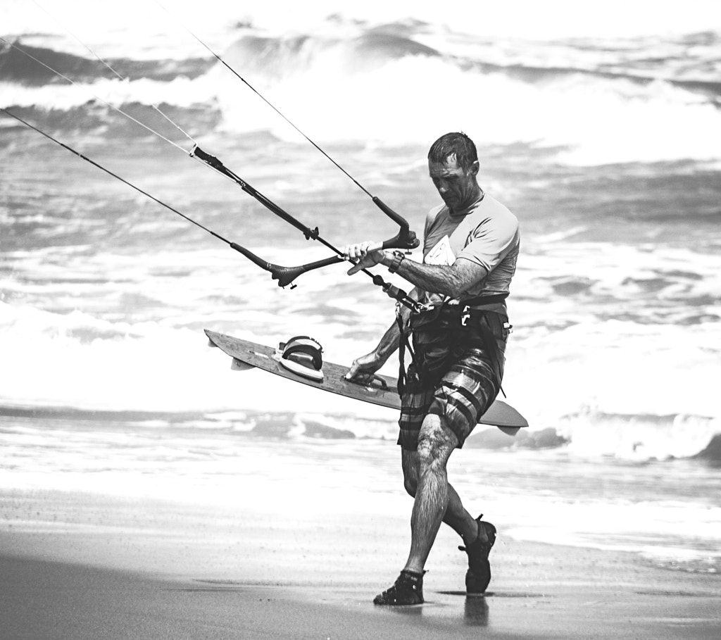 Kite Surfer, Donkey Point #8 by Son of the Morning Light on 500px.com