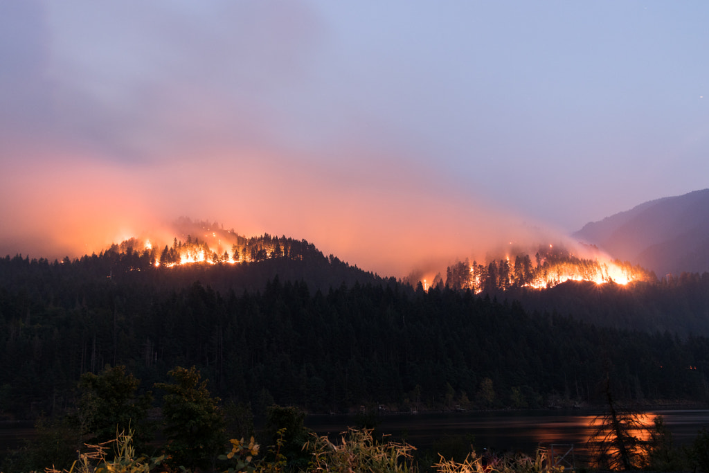 Eagle Creek Fire by Jason Clarke on 500px.com