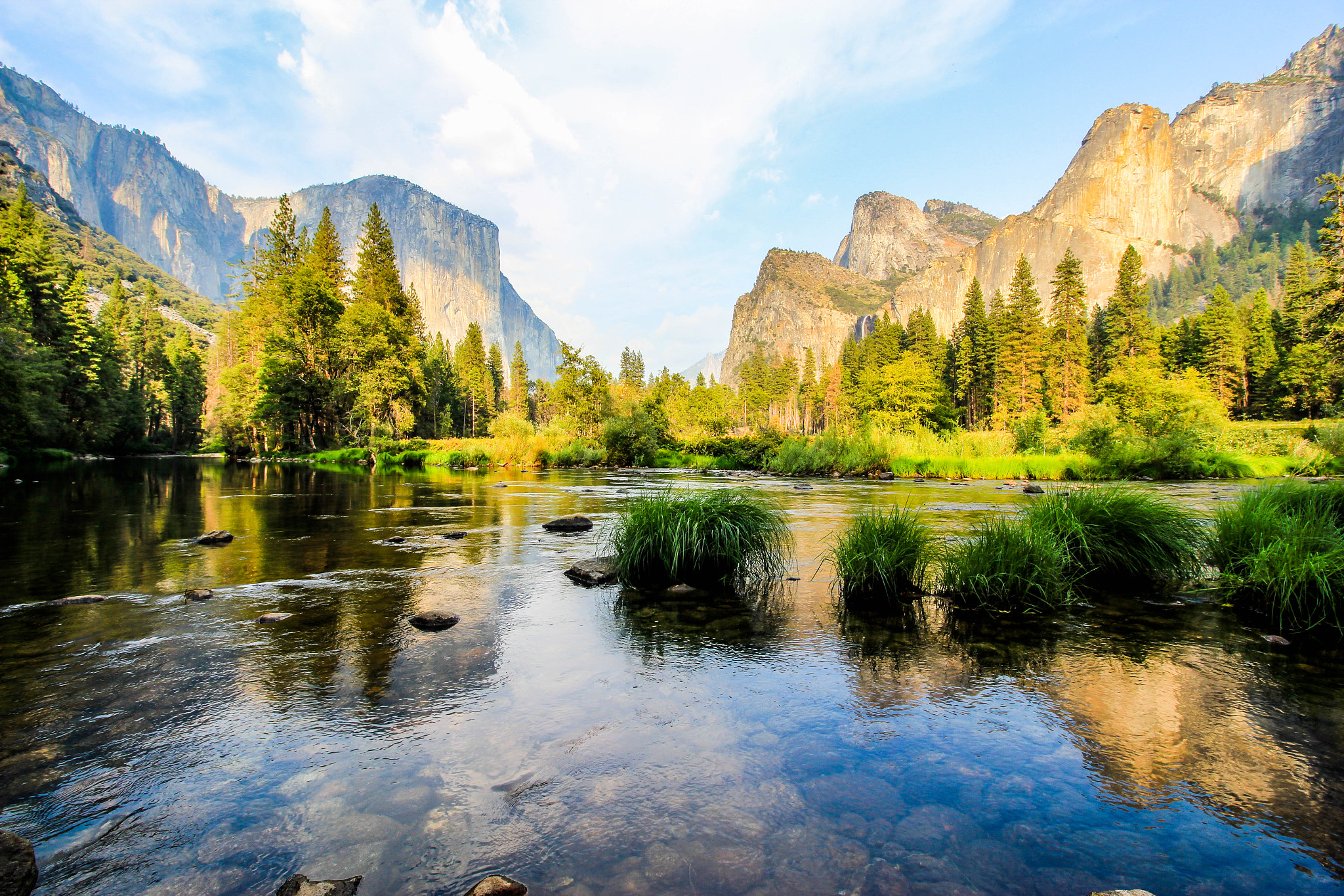 Yosemite valley view