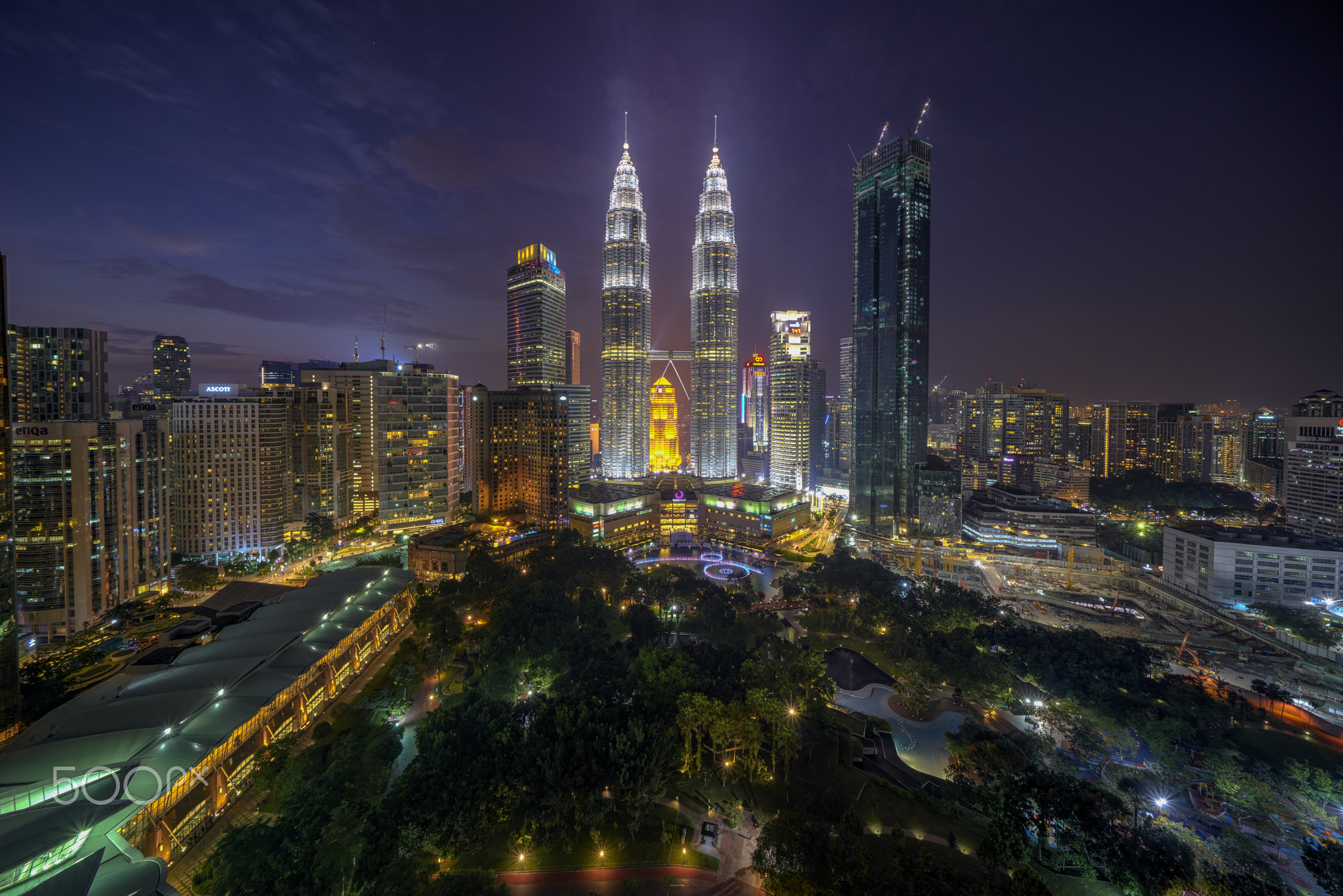 Kuala Lumpur at Dusk