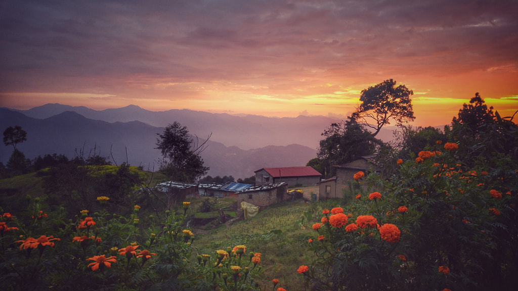 Sunset View by Abinash Dhungana on 500px.com