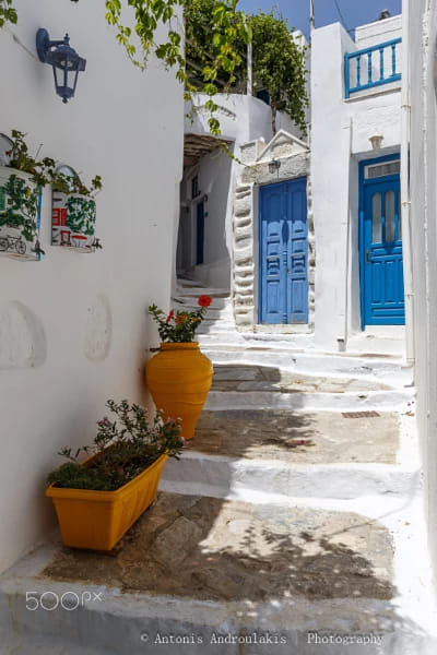 Streets at Amorgos Town by Antonis Androulakis on 500px.com