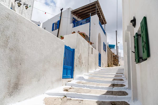 Tholaria Village streets - Amorgos Island by Antonis Androulakis on 500px.com