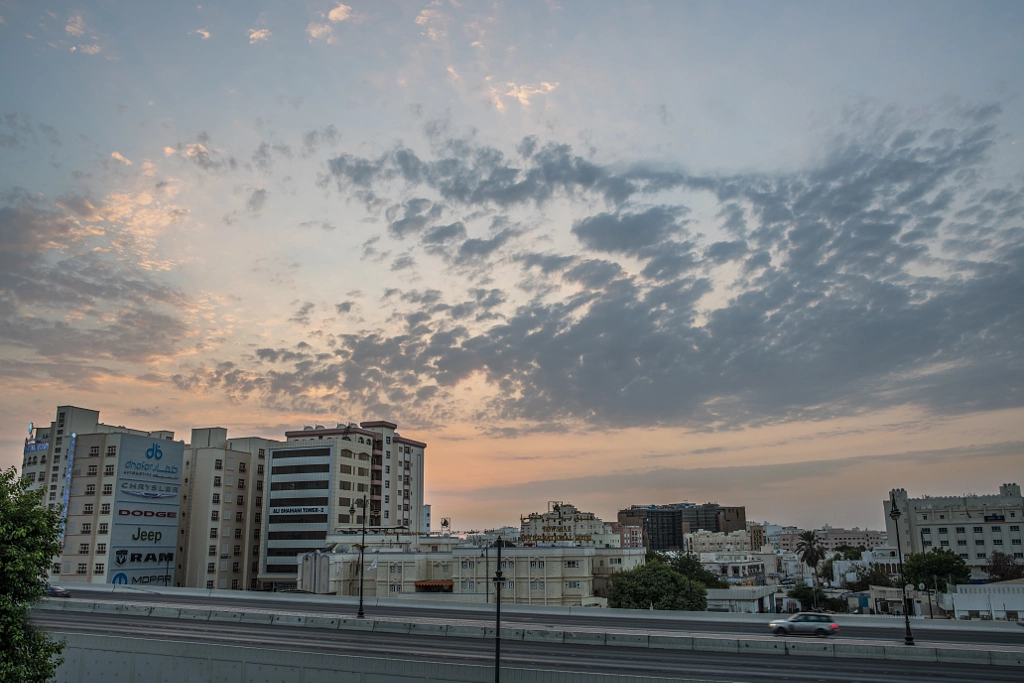 Sultan Qaboos Expressway Sunset by Matt MacDonald on 500px.com