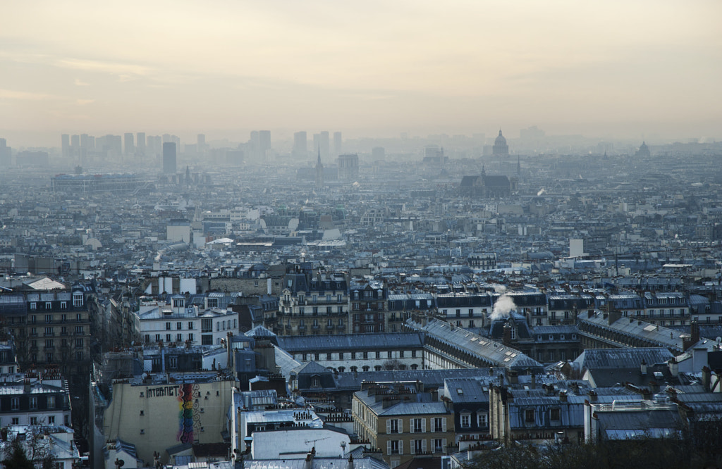 From Montmartre / Blue Paris by Andrea Sosio on 500px.com