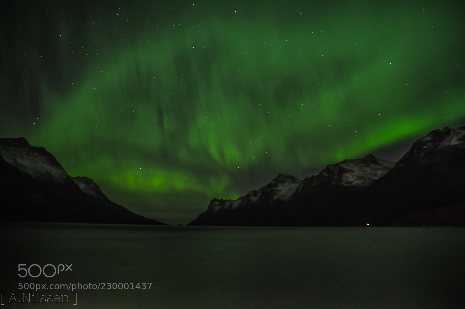 Nikon D90 sample photo. Aurora borealis photography