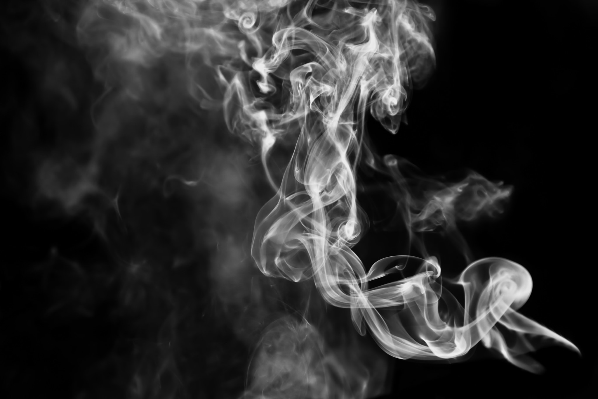 Black on White Smoke by Amruth Pillai / 500px