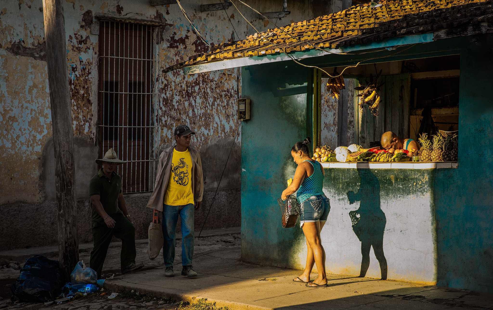 Buying bananas