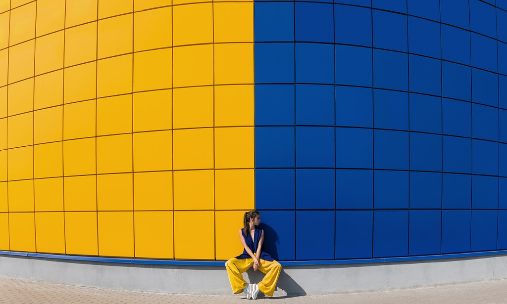 yellow and blue by Anna Degtyareva on 500px.com