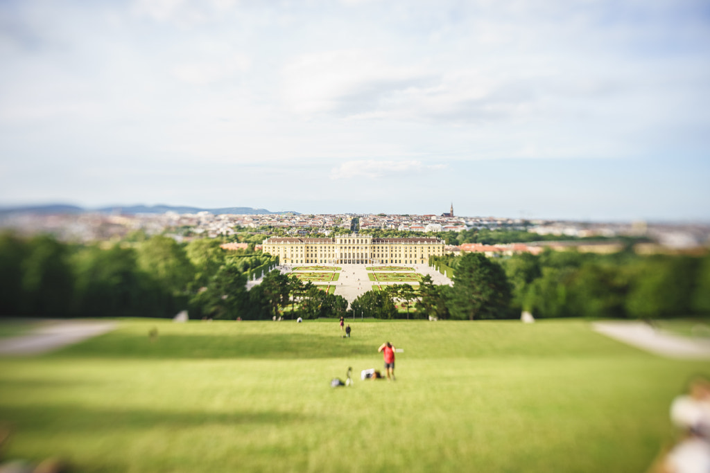Schönbrunn palace and park - Vienna by Antonello Franzil on 500px.com
