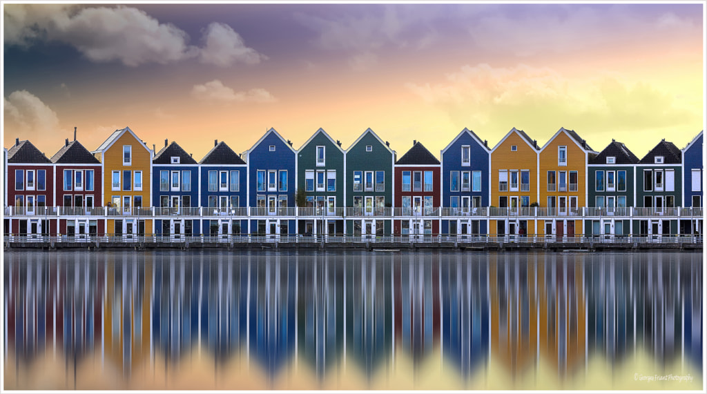 Architecture at the  Rietplas in Houten/Holland, автор — Georges Friant на 500px.com