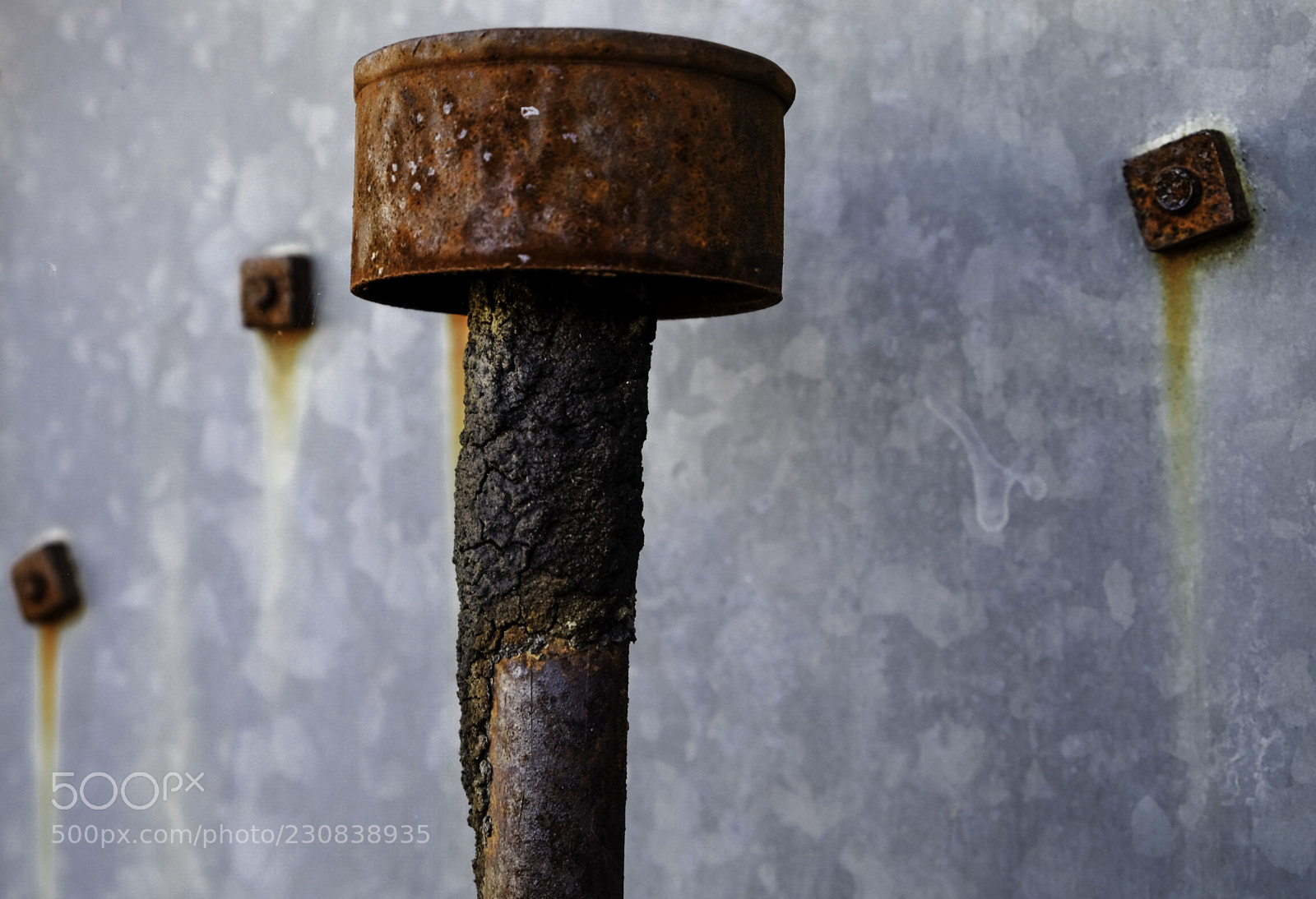 Fujifilm X-T1 sample photo. Rusty nuts photography