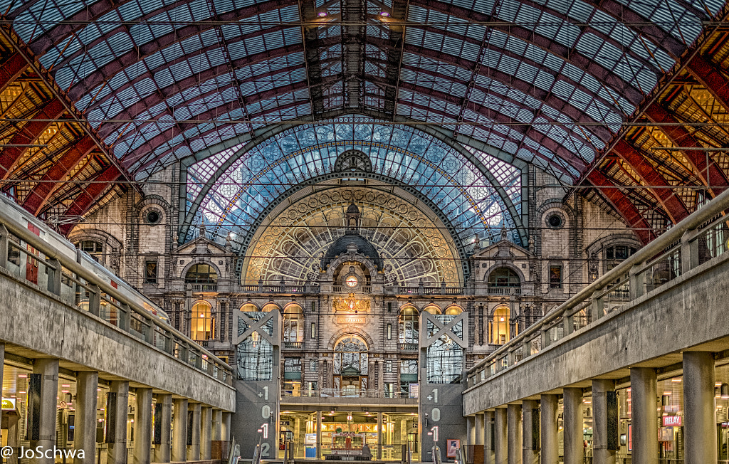 Antwerpen Station by Joerg on 500px.com