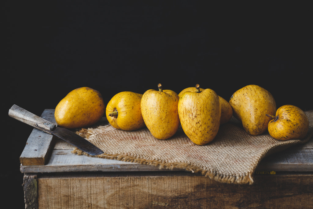 Annona Reticulata Fruits on the dark background by Thai Thu on 500px.com