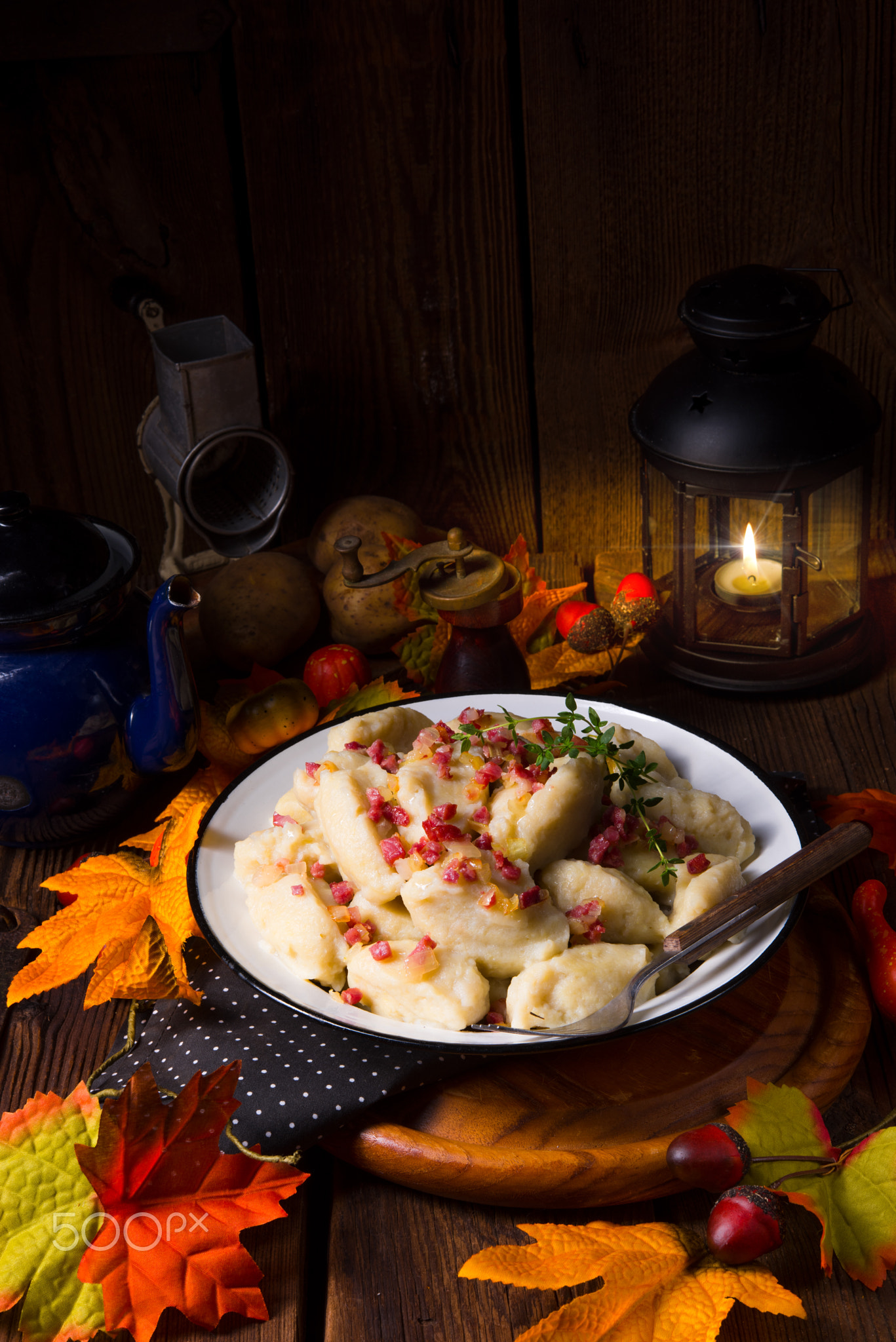 Potato dumpling originating from Poland