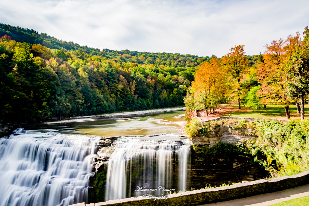 Autumn at Letchworth State Park Middle Falls by Marianne Clement on 500px.com