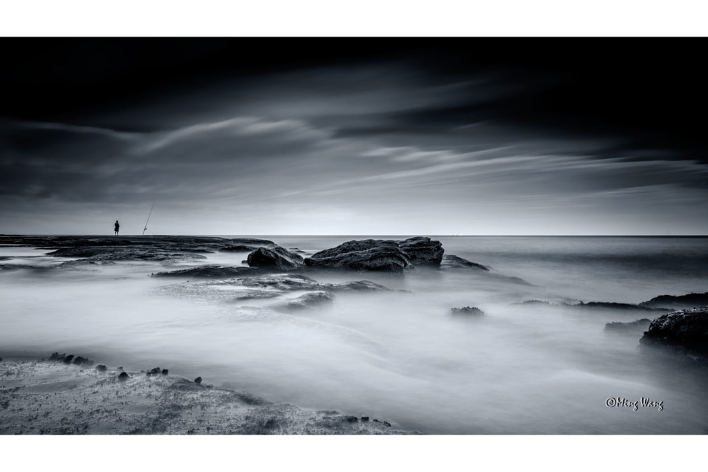 MWP Black and White - Seascape (76) by Ming Wang on 500px.com