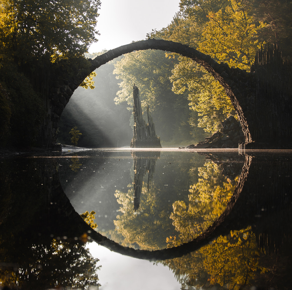 Rakotzbrücke by Florian Wenzel on 500px.com