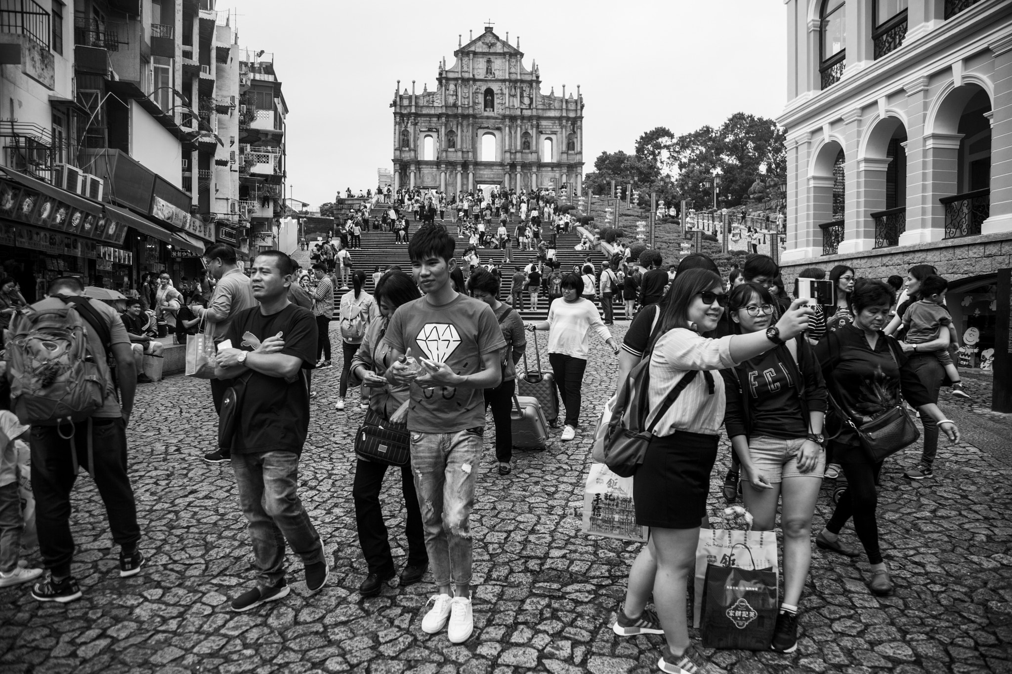 Street photography in Macao