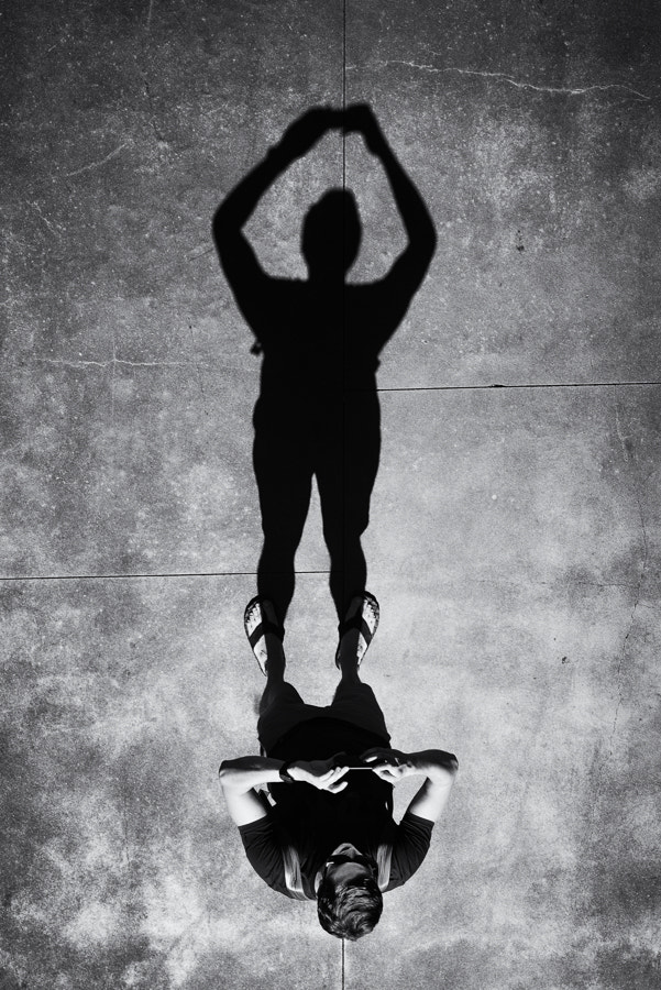 Shadow of a man by Hayk Shalunts on 500px.com