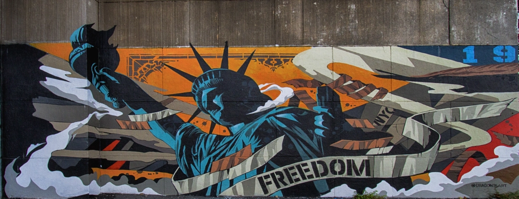 Hell Gate Bridge Mural by Chip Warren Renner on 500px.com