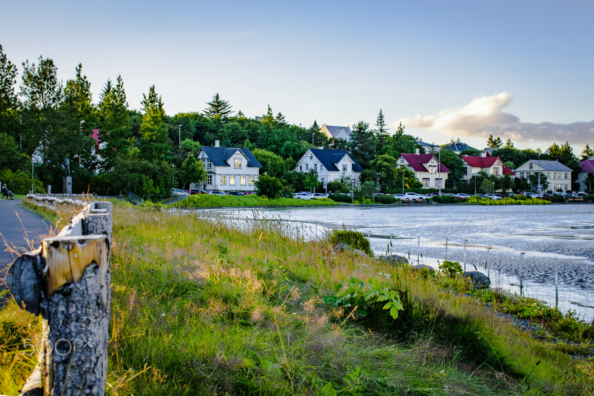 Houses By The Lake