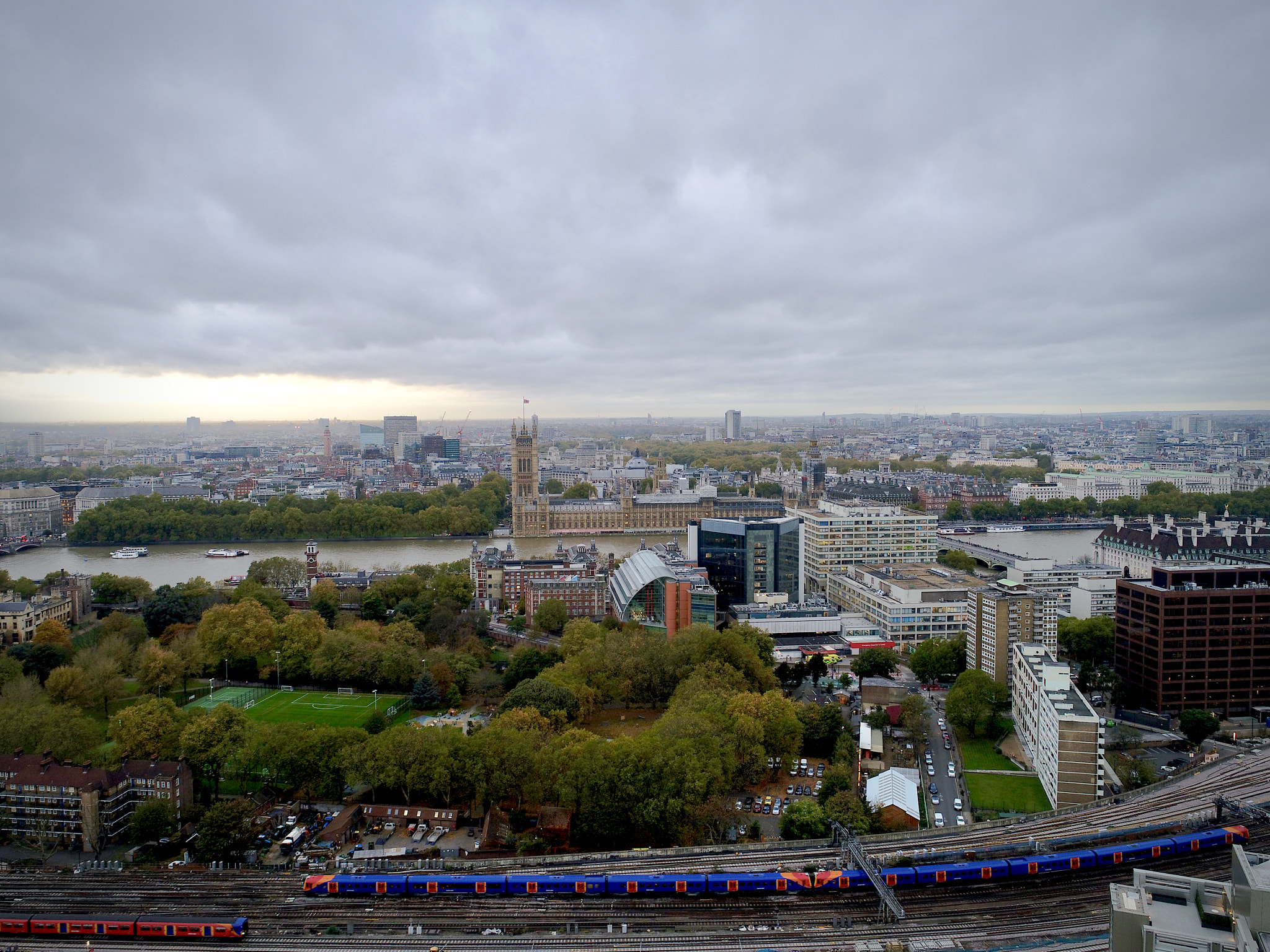 Aerial View Westminster