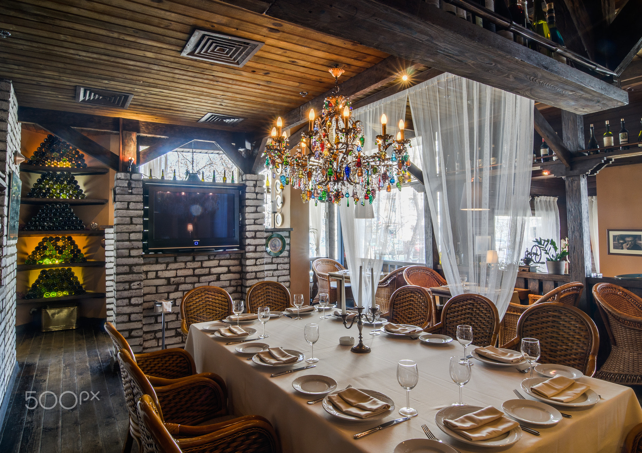 Restaurant interior shot