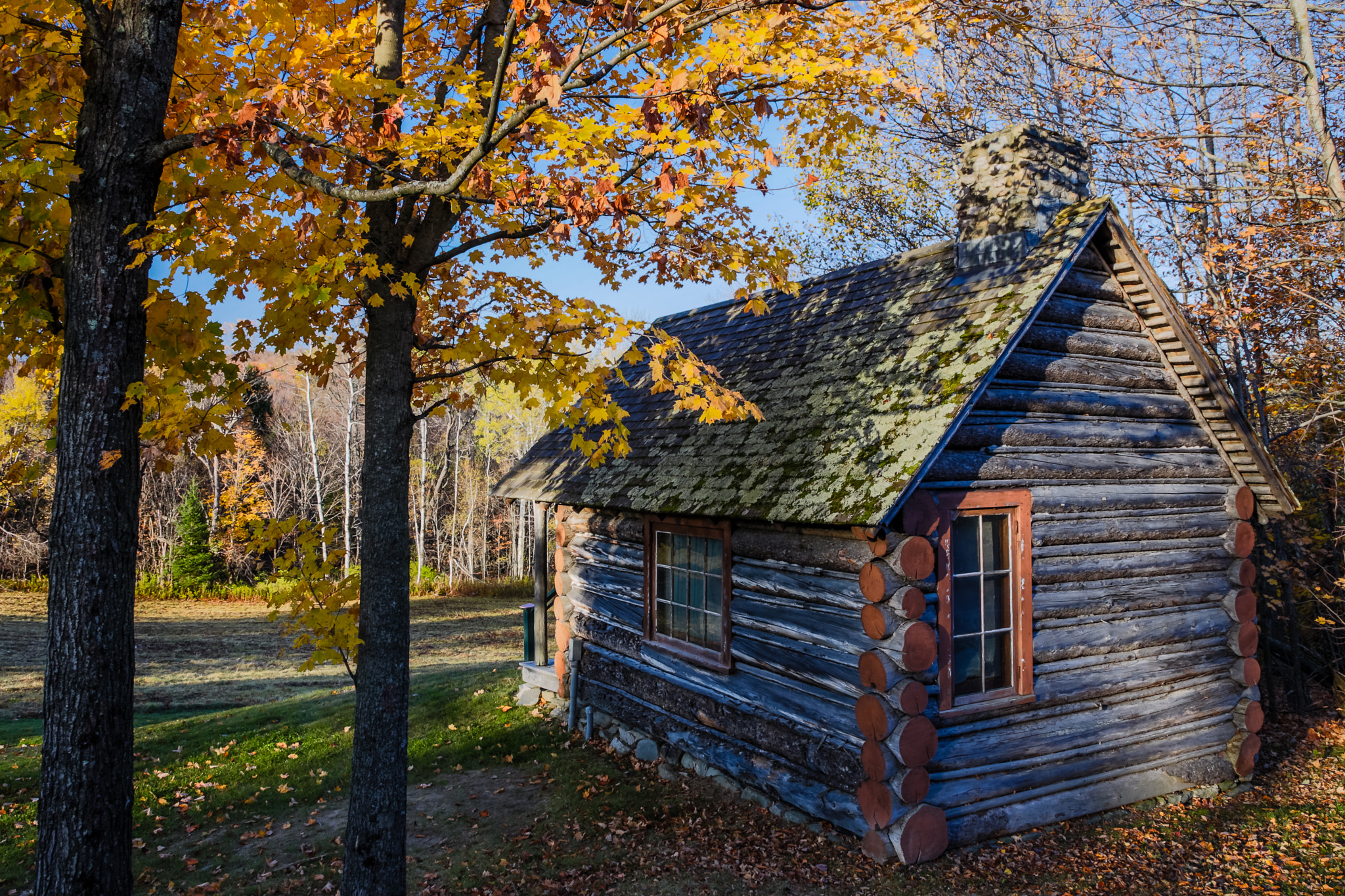 VT-RIPTON-Log cabin