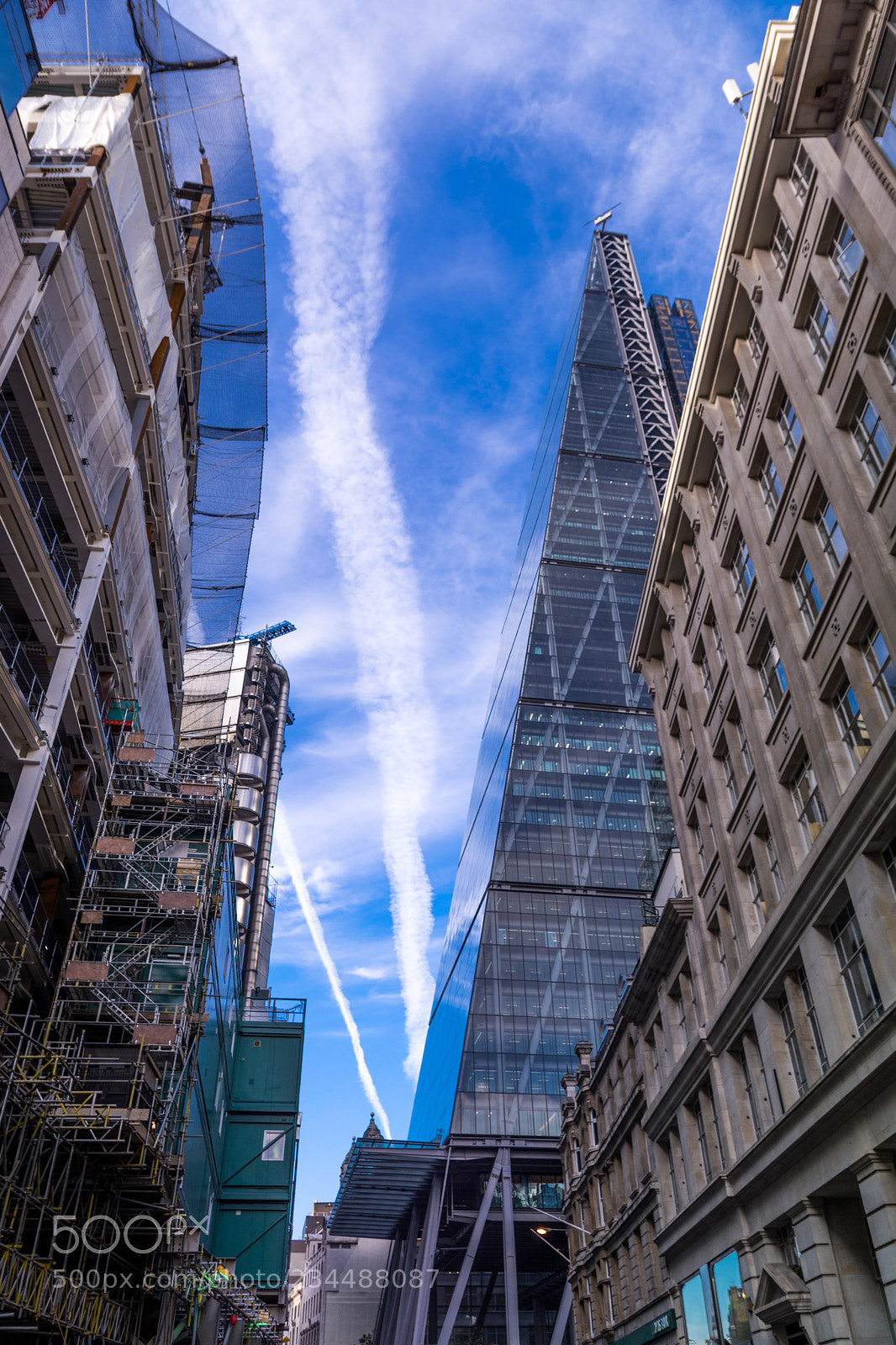 Nikon D7100 sample photo. Jet trails in the photography