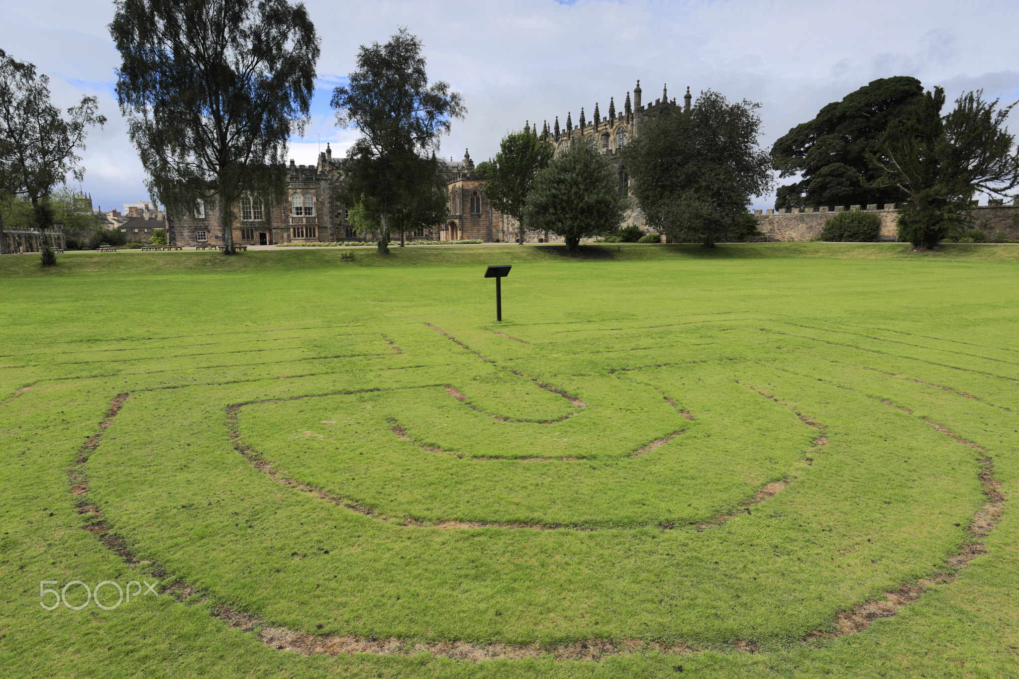 Summer, Auckland Castle, Bishop Auckland town, County Durham, En