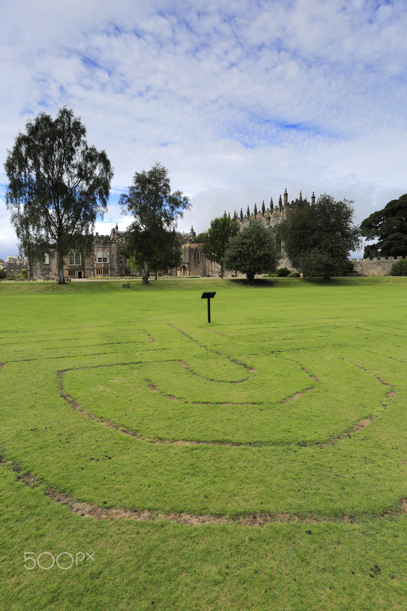 Summer, Auckland Castle, Bishop Auckland town, County Durham, En