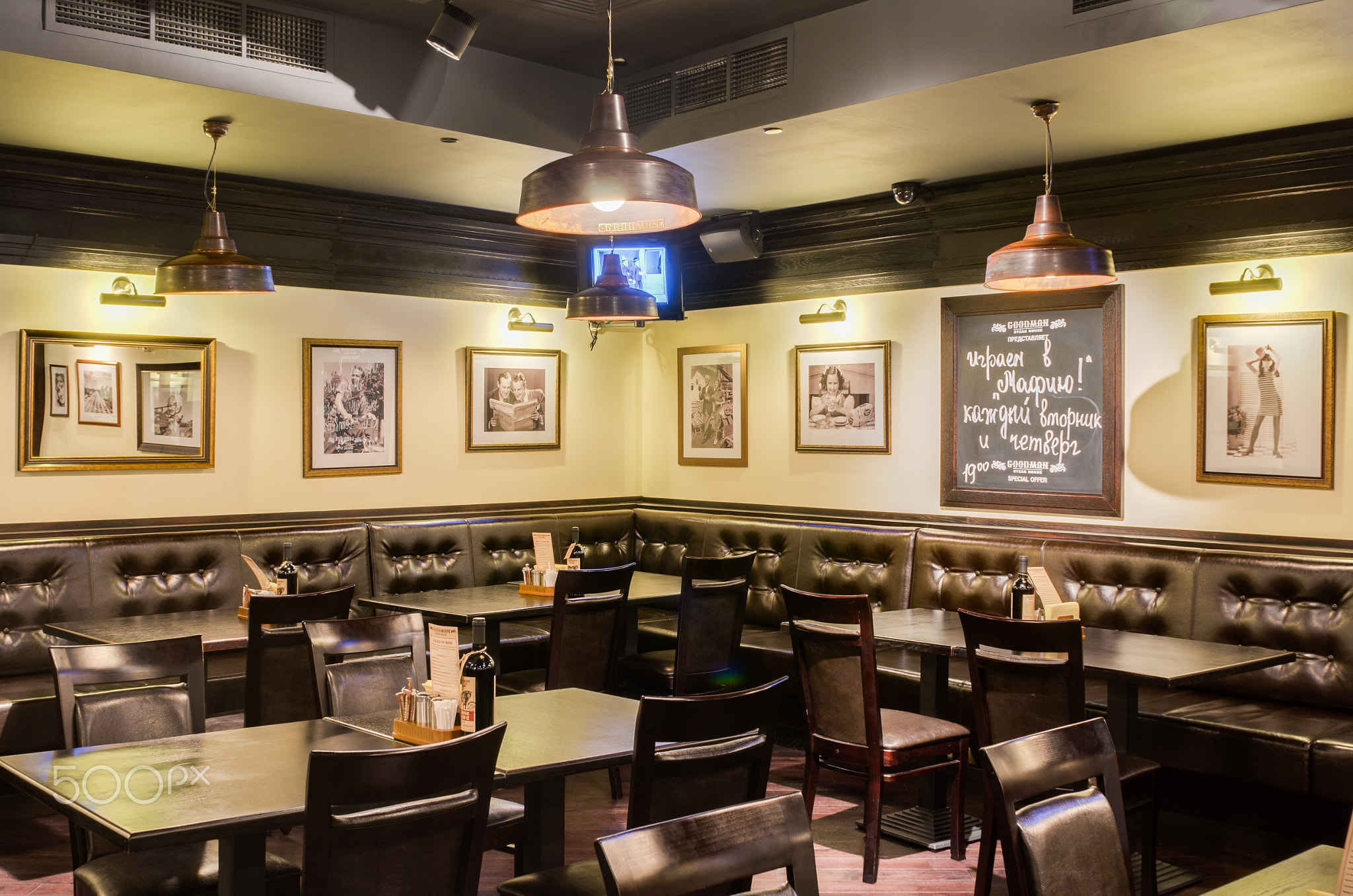 Restaurant interior shot