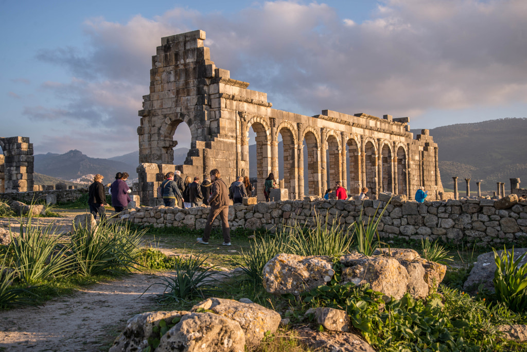 Photograph Volubilis, Roman ruins, in Morocco by Joe Routon on 500px
