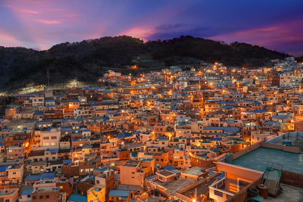 Gamcheon Hillside by Peter Stewart on 500px.com