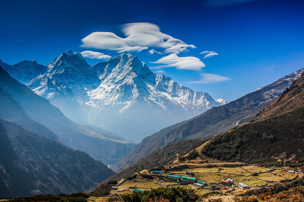 Sagarmatha National Park in the Nepal Himalaya. by Sergey Fedoskin on 500px.com